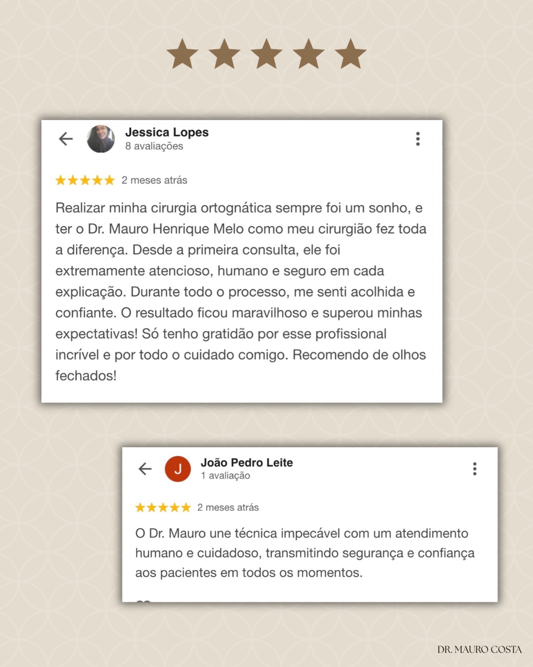 Depoimento de paciente 1
